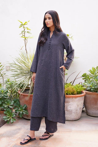 Kalidaar Co-ord Set - Black
