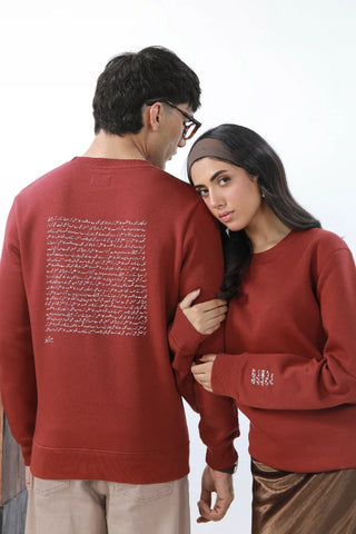 Talaash (Search) - Brick Rust Sweatshirt