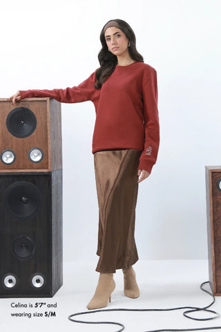 Talaash (Search) - Brick Rust Sweatshirt