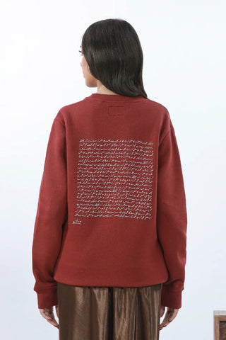 Talaash (Search) - Brick Rust Sweatshirt