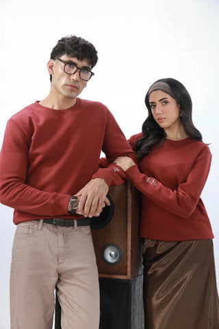 Talaash (Search) - Brick Rust Sweatshirt