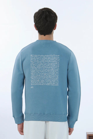 Talaash (Search) - Mist Blue Sweatshirt
