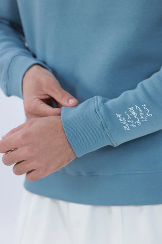 Talaash (Search) - Mist Blue Sweatshirt