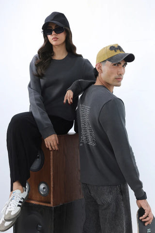 Talaash (Search) - Titanium Grey Sweatshirt