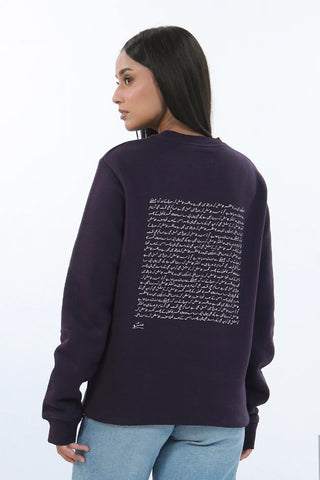 Talaash (Search) - Deep Purple Sweatshirt