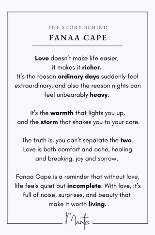 Fanaa (Surrender in Love) Cape