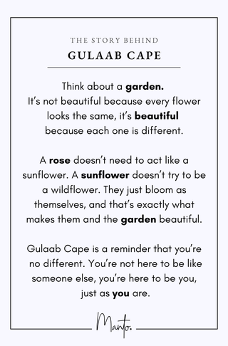 Gulaab (Rose) Cape