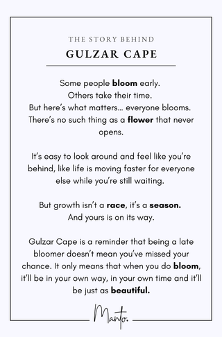 Gulzar (Blooming Garden) Cape