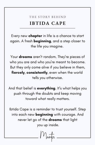 Ibtida (New Beginning) Cape