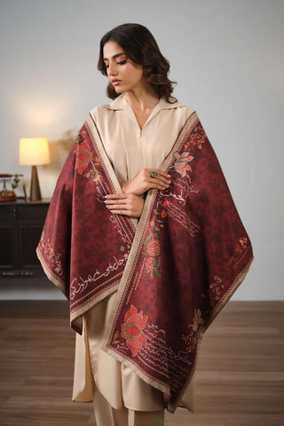 Mashal (Flame) - Plum Stole