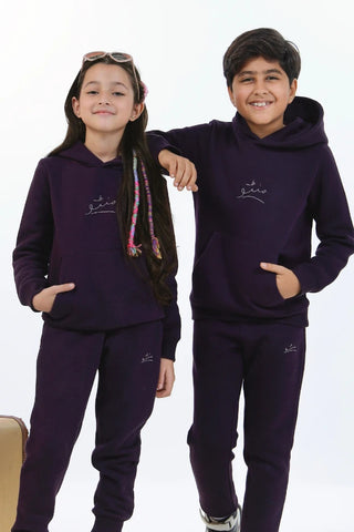Pullover Hoodie (Kids) - Deep Purple
