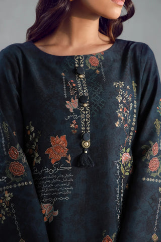 Mashal (Flame) Co-Ord Set - Blue