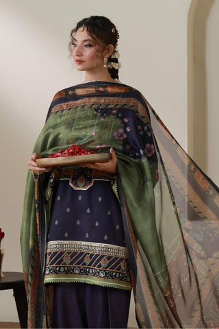 Kundan 3 Piece - Blue