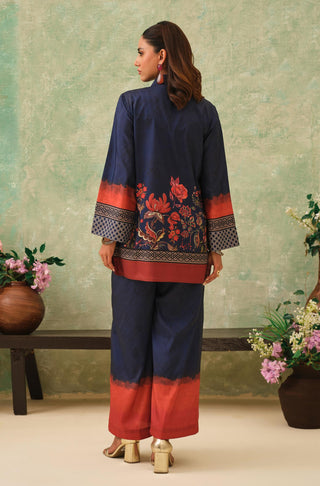 Bahaar (Bloom) - Twilight Blue Co-ord Set
