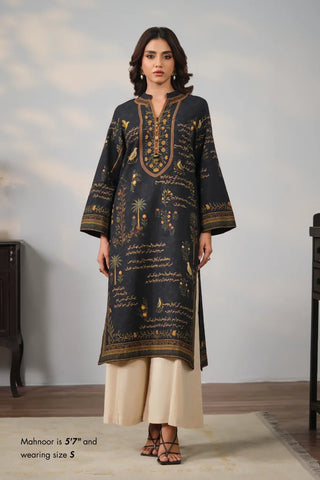 Anjuman (Beautiful Gathering) - Black Long Shirt