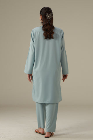 Lucknow Set - Ice Blue