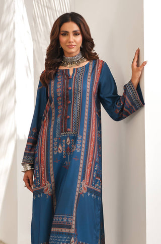 Justuju (Pursuit) - Blue Long Shirt