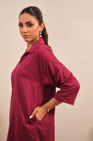 Raya Co-ord Set - Magenta