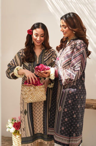 Rahat (Ease Of Life) - Beige Long Shirt