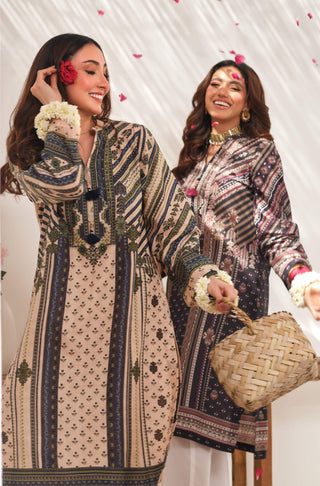 Rahat (Ease Of Life) - Beige Long Shirt