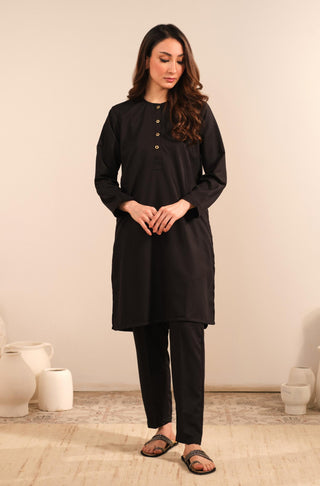 Lucknow Set - Jet Black