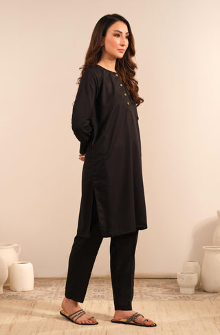Lucknow Set - Jet Black