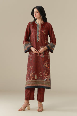 Muskaan (Smile) - Plum Co-Ord Set