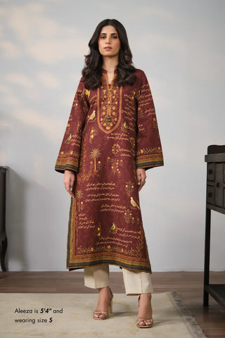 Anjuman (Beautiful Gathering) - Red Long Shirt