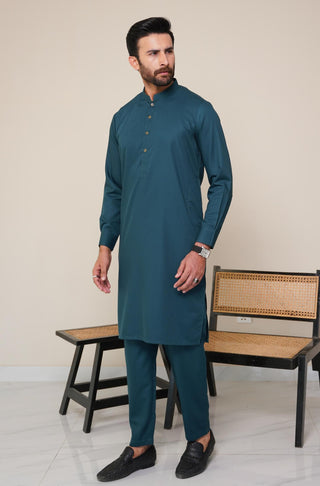 Sherwani Set - Deep Teal