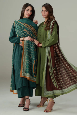 Raaz (Secret) - Plum Shawl