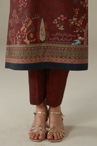 Muskaan (Smile) - Plum Co-Ord Set