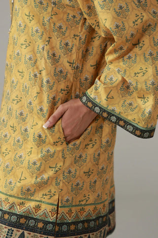 Sukoon (Peace) - Mustard Co-Ord Set