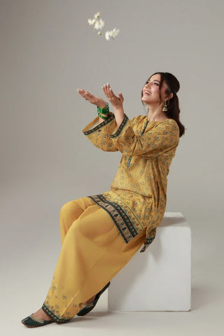 Sukoon (Peace) - Mustard Co-Ord Set