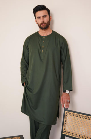 Lucknow - Emerald Green (Men)