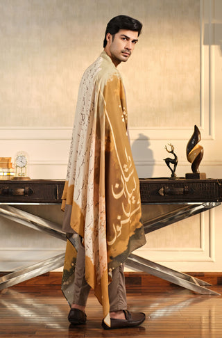Khat (Love Letter) - Beige Shawl