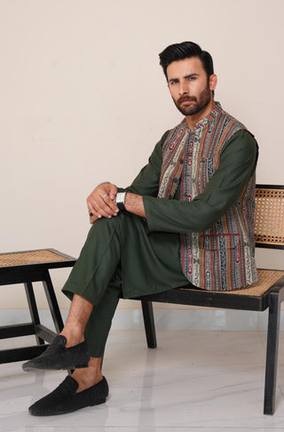 Lucknow - Emerald Green (Men)