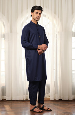 Sherwani Set - Midnight Blue