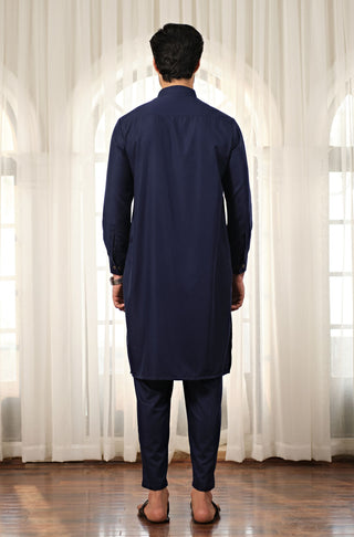 Sherwani Set - Midnight Blue