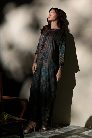 Alira - Shades of Forest Kaftaan Set