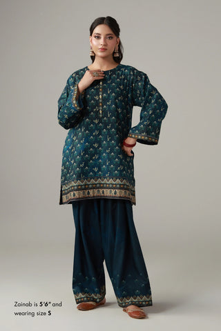 Sukoon (Peace) - Blue Co-Ord Set