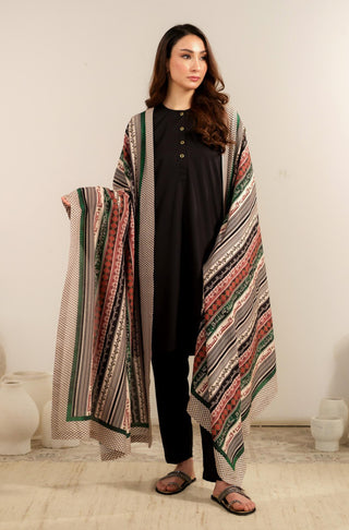 Manto's Unisex Intifada'a Odhni featuring Urdu Calligraphy 