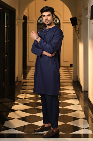 Lucknow Set - Midnight Blue (Men)