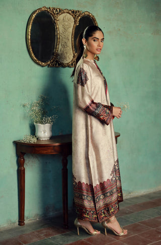 Shahnoor (Royal Glow) - Gold & Maroon Set