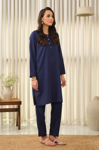 Lucknow Set - Midnight Blue