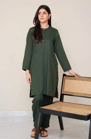 Lucknow Set - Emerald Green
