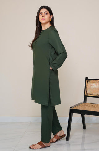Lucknow Set - Emerald Green