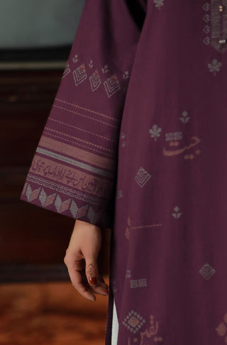 Urooj (Courage To Rise) - Plum Long Shirt
