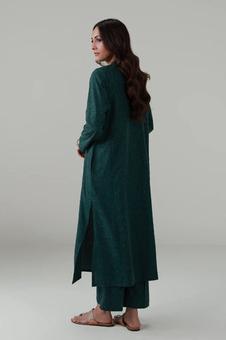 Kalidaar Co-ord Set - Emerald Green