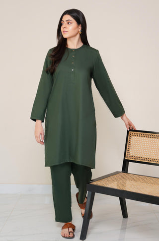 Lucknow Set - Emerald Green