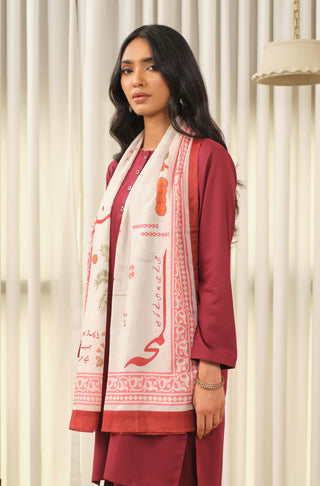 Lucknow Set - Ruby Red